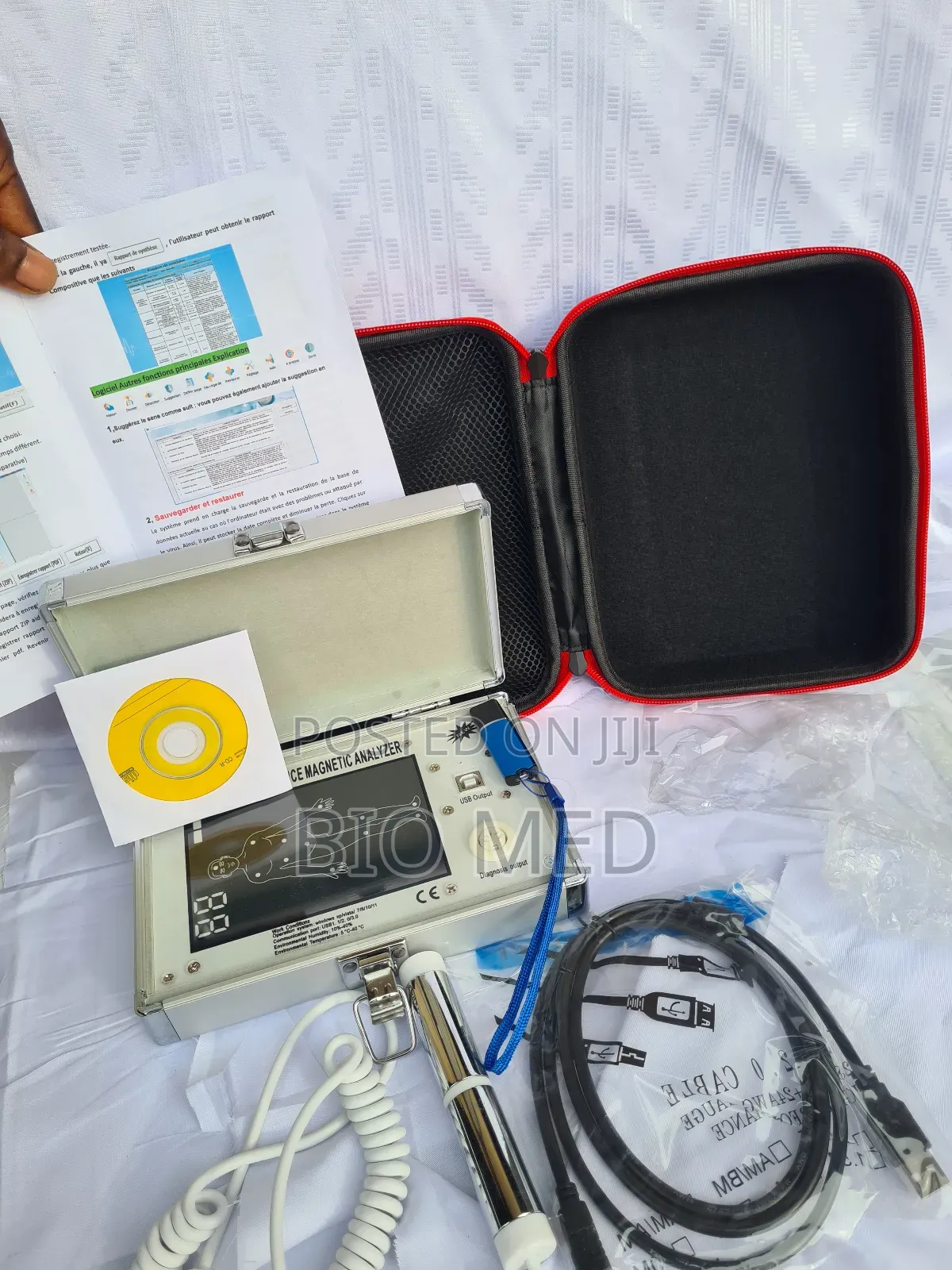 Mini Quantum Resonance Magnetic Analyser | With Sensor Rod.