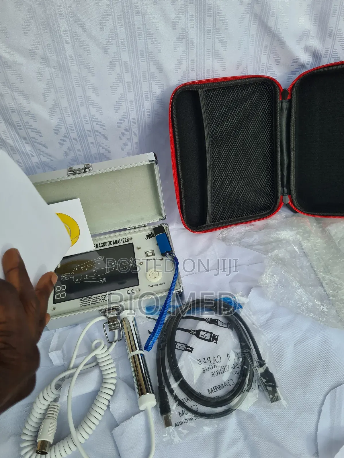 Mini Quantum Resonance Magnetic Analyser | With Sensor Rod.
