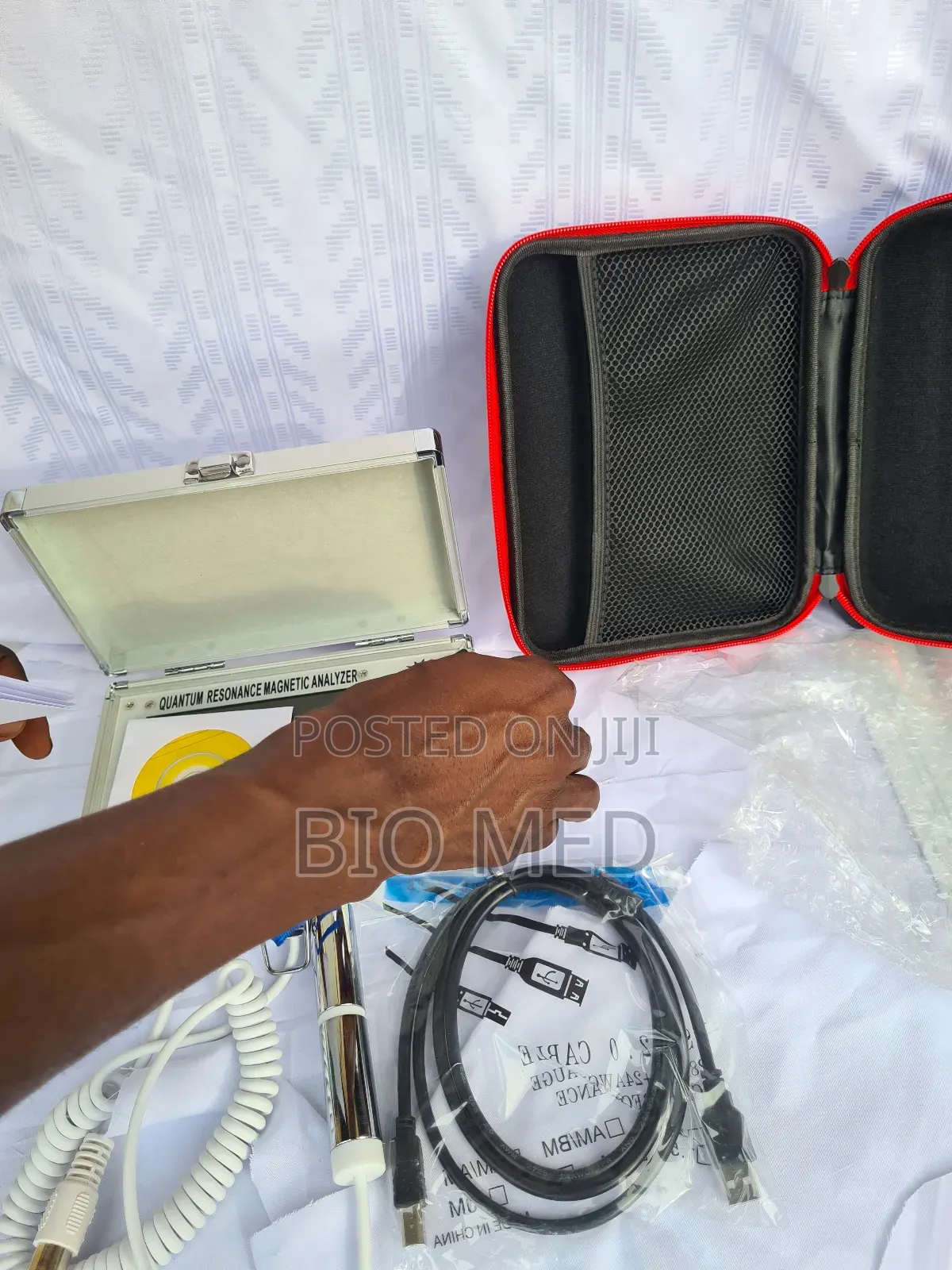 Mini Quantum Resonance Magnetic Analyser | With Sensor Rod.