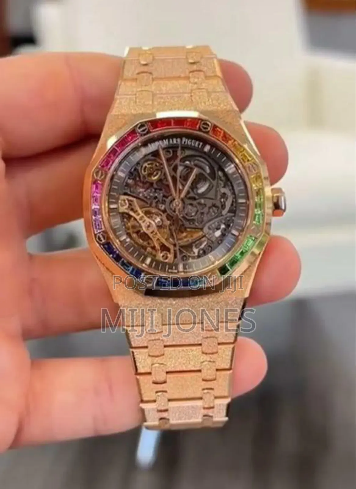Dated,Automatic, Transparent AP Time Piece