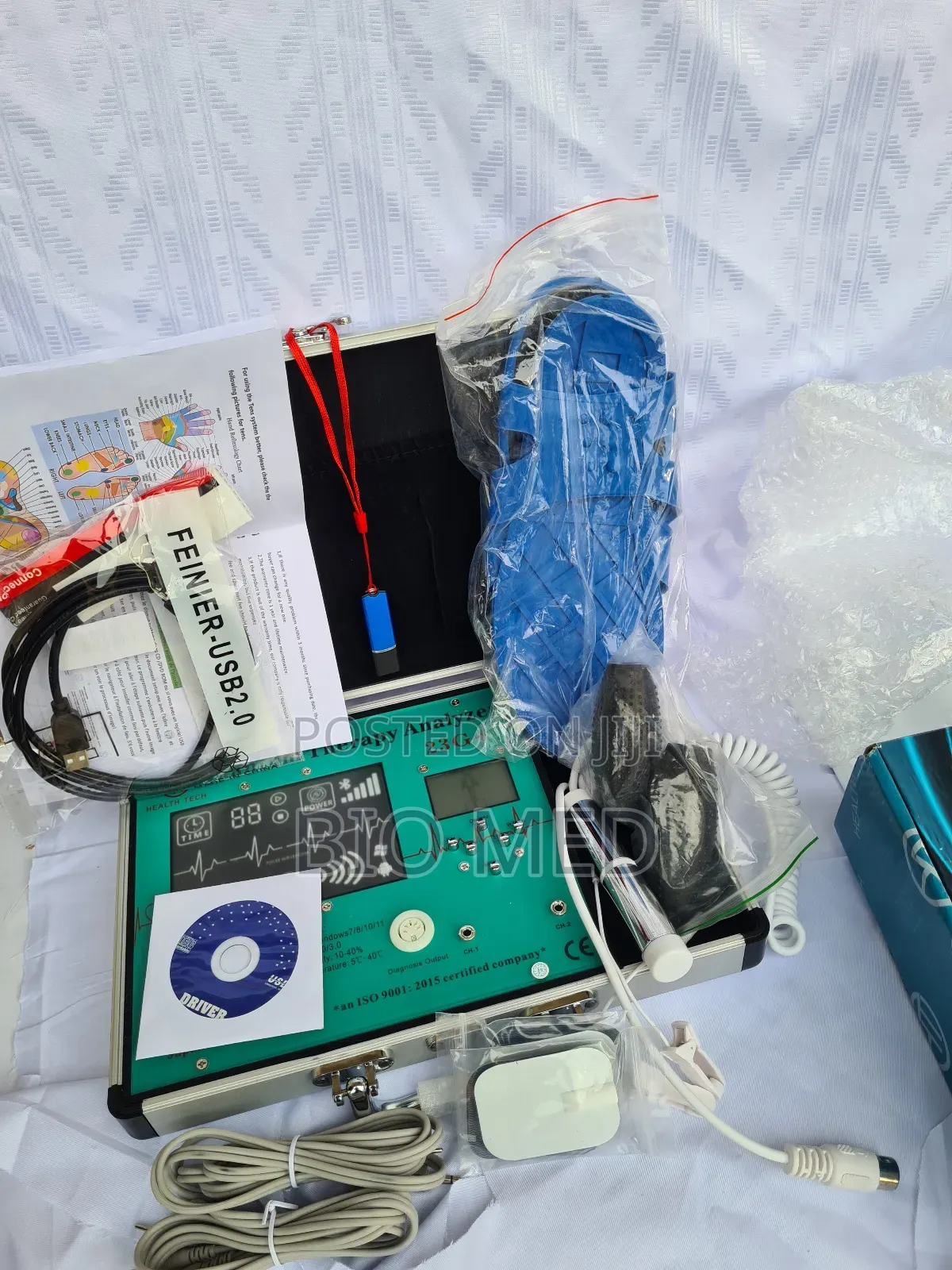 Quantum Resonance Magnetic Analyzer With Massage Function