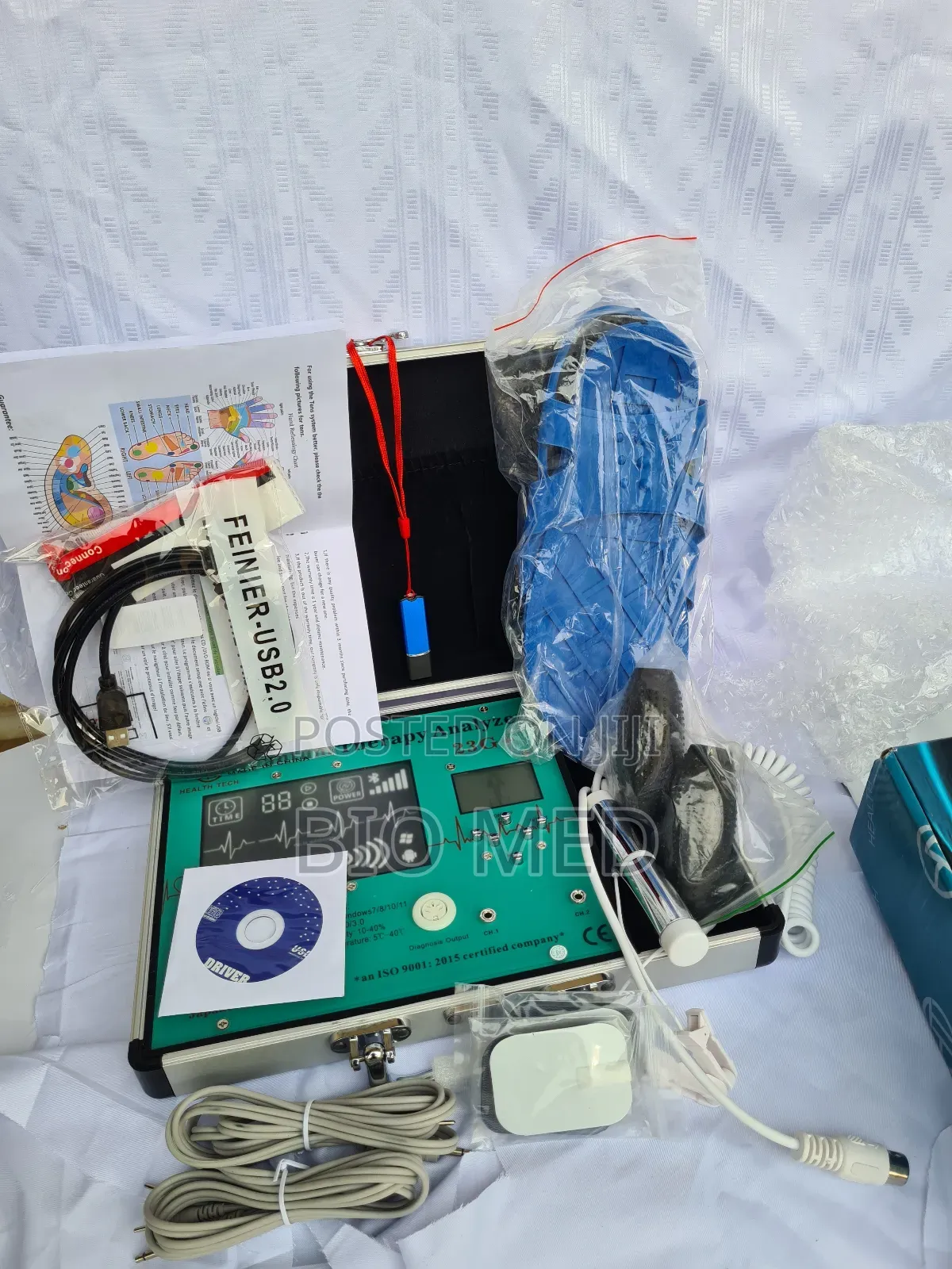 Quantum Resonance Magnetic Analyzer With Massage Function
