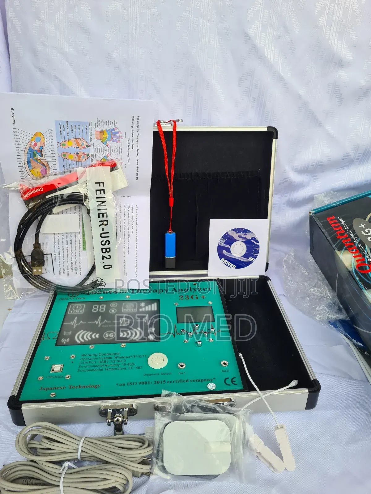 Quantum Resonance Magnetic Analyzer With Massage Function