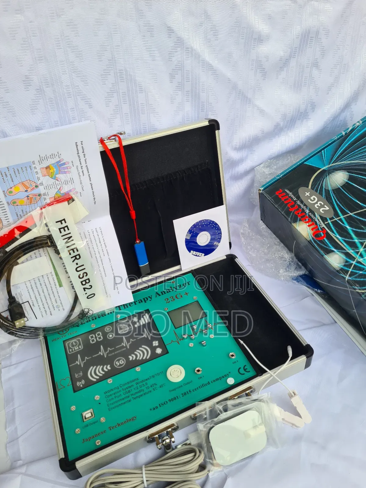 Quantum Resonance Magnetic Analyzer With Massage Function