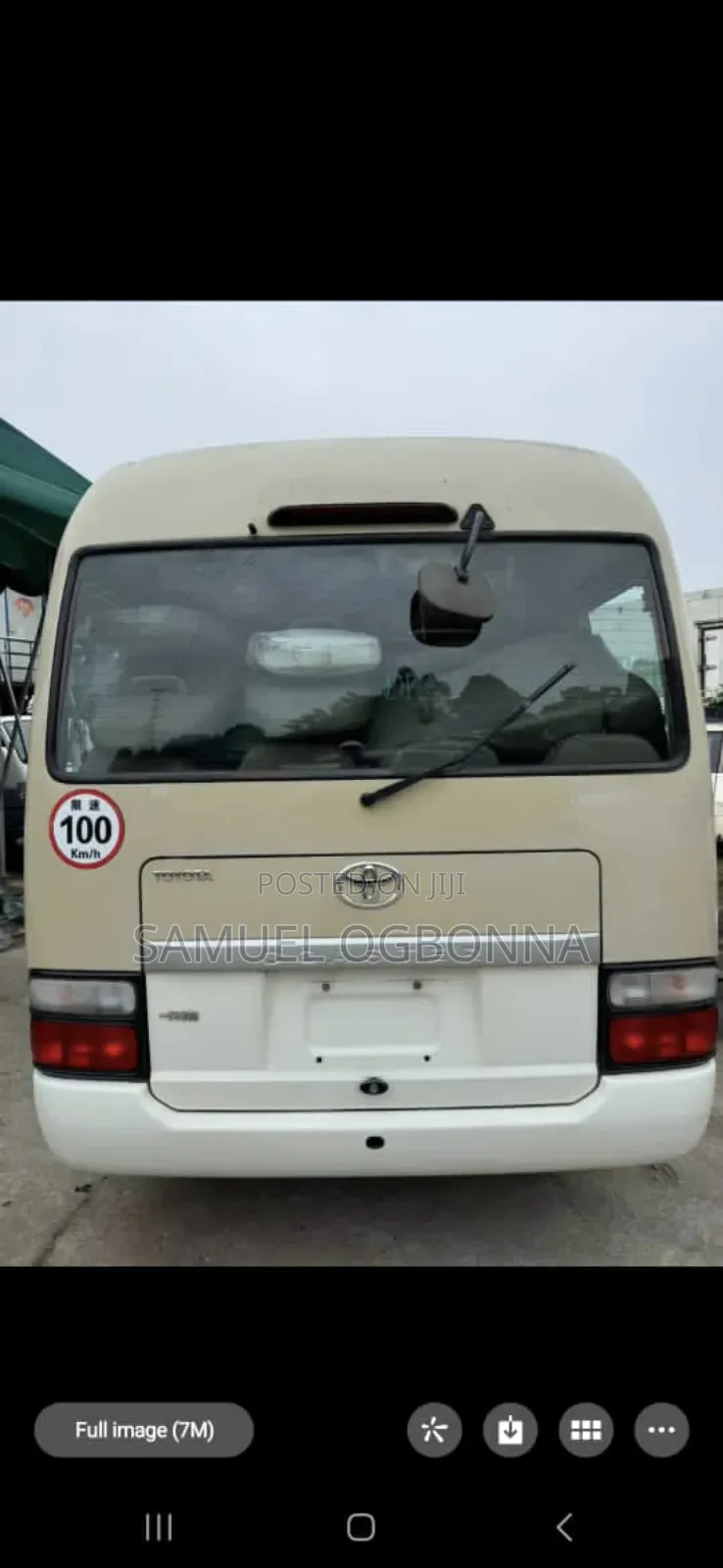 Toyota Coaster 2019 Brown