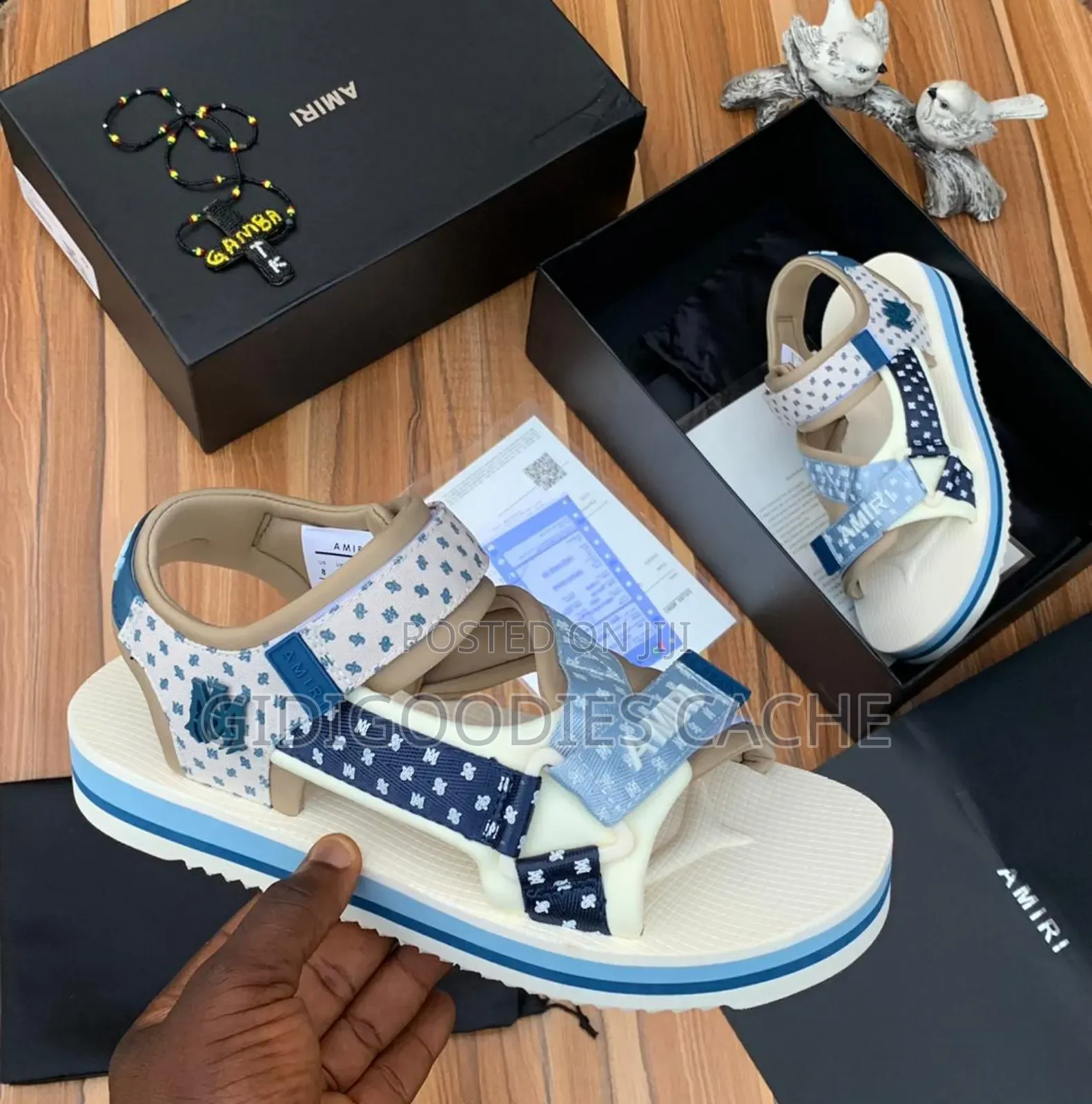 Luxury Amiri Sandals