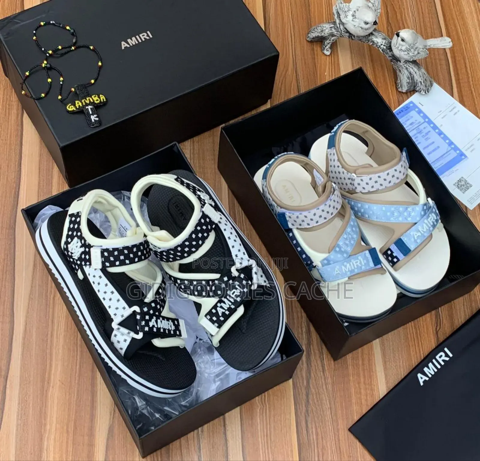 Luxury Amiri Sandals