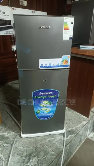 Brand New Snowsea Double Door Fridge Freezer -(166 Liters)