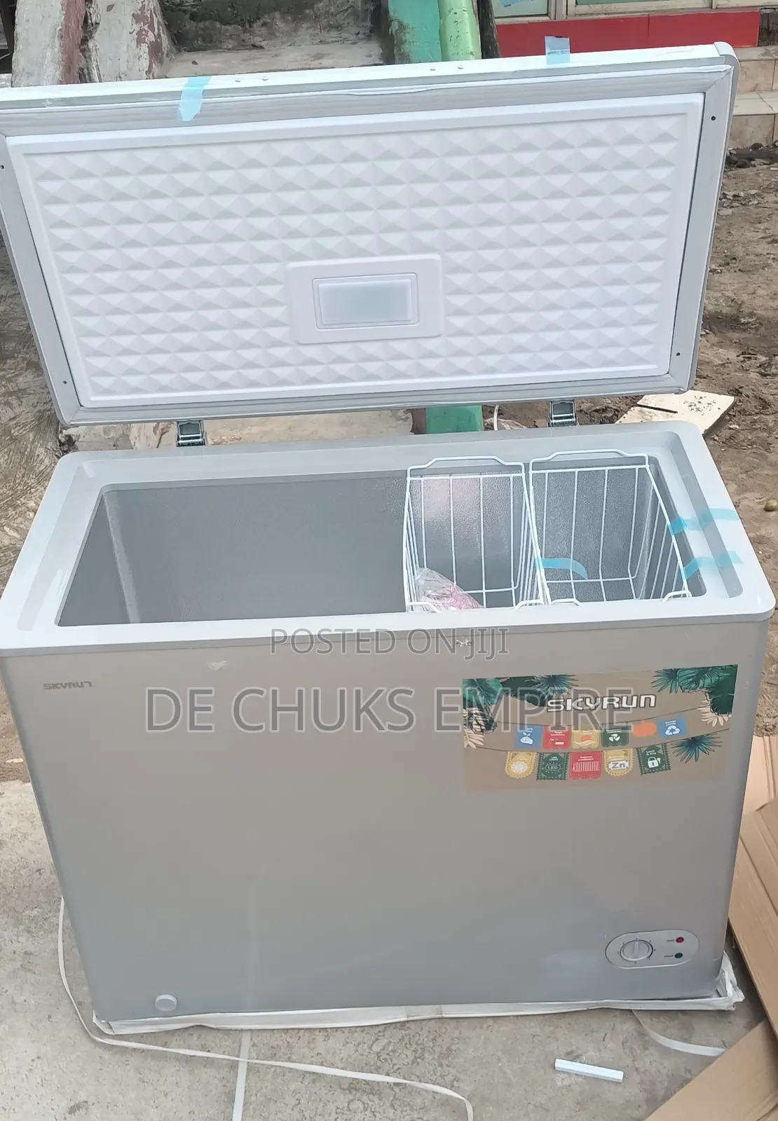 Skyrun (200 Liters) Deep Freezer With External Condenser