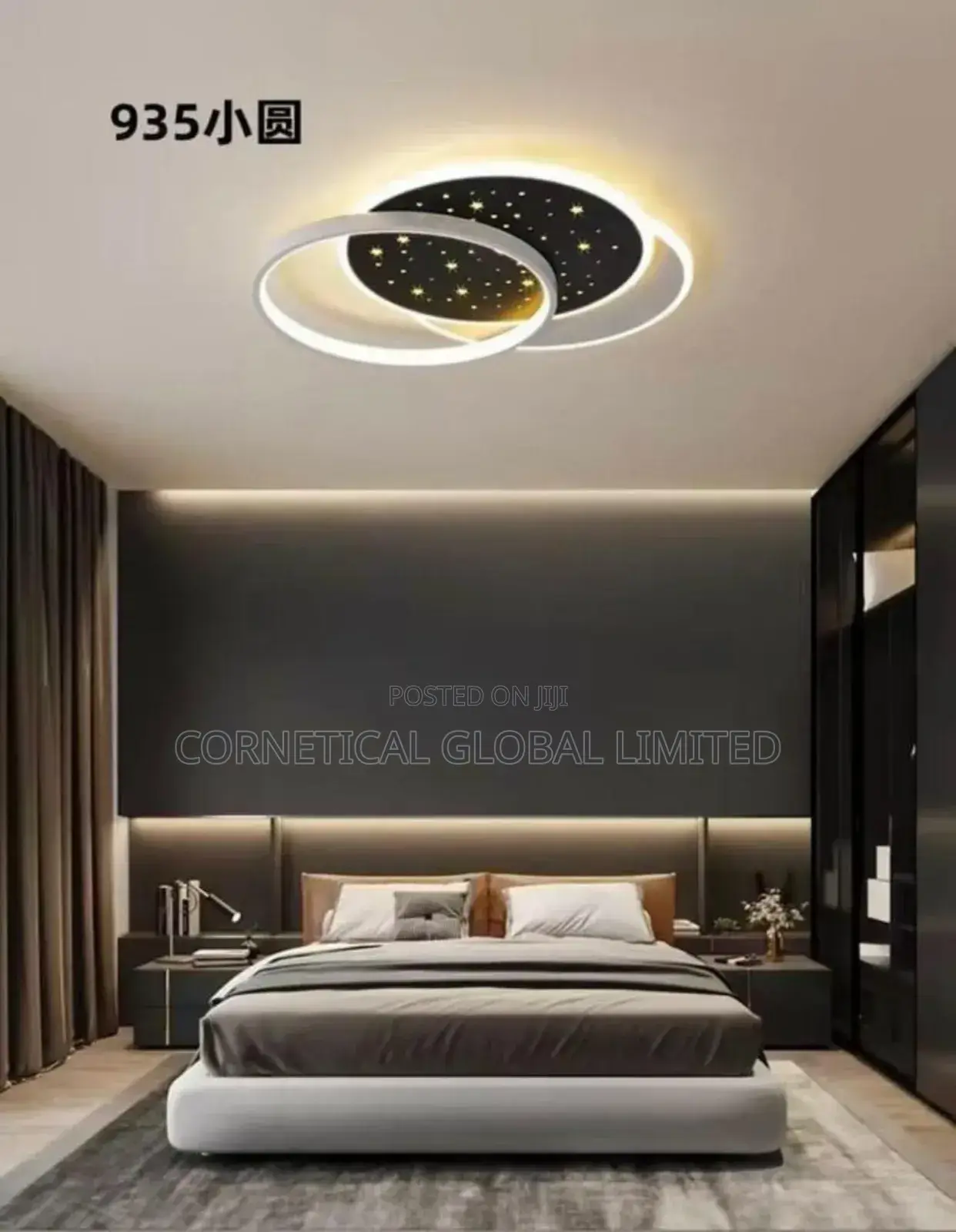 Modern Luxury Crystal LED Pop Ceiling Chandelier