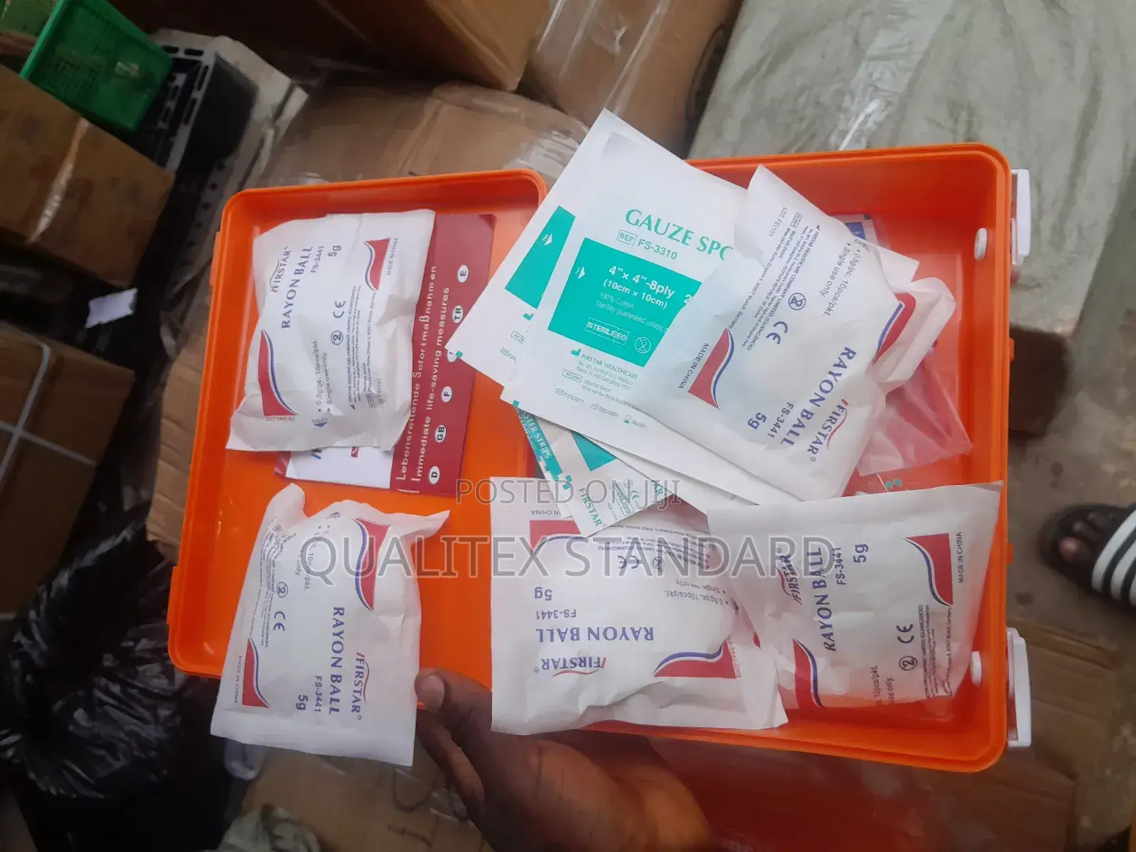 Small Size Fully Kitted First Aid Box