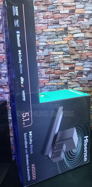 Hisense 5.1ch Wireless / Bluetooth Sound Bar - (340 Watts)