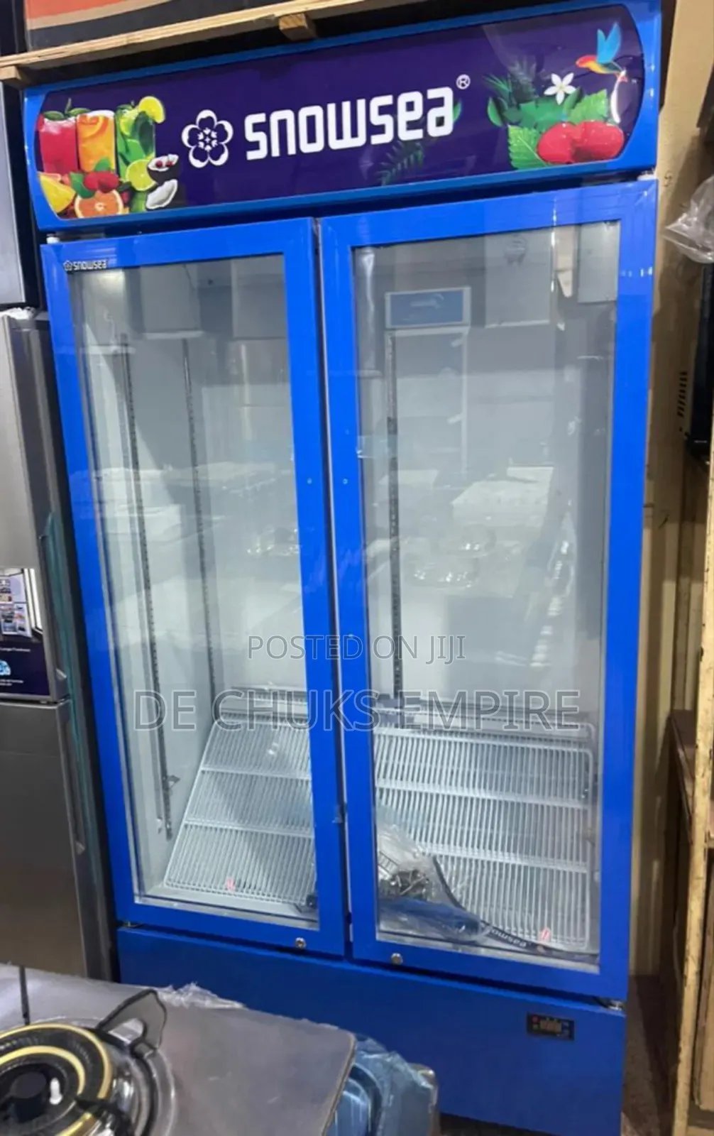Snowsea Double Door Beverage Display Chiller (650 Liters)