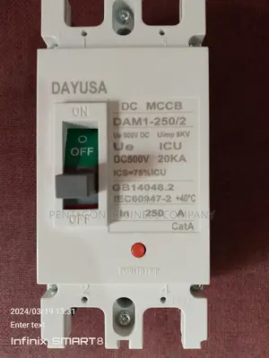 250ah 2pole DC Breaker For Solar System