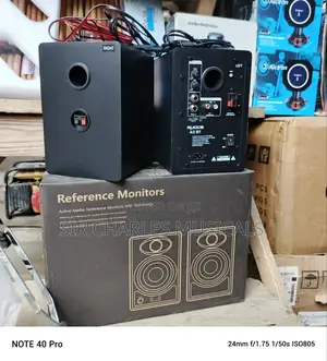 Active Media Reference Studio Monitors With Technology