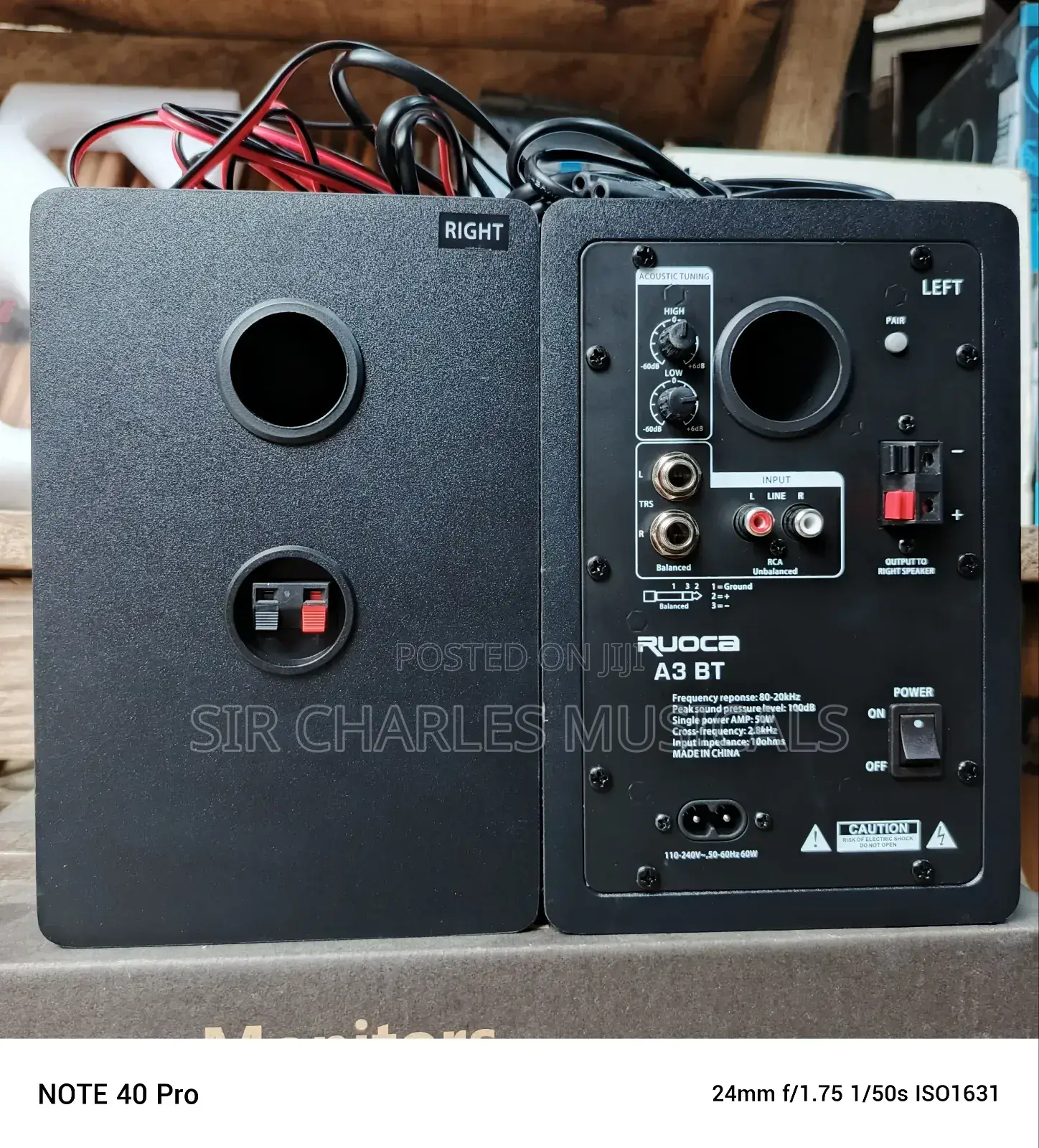 Active Media Reference Studio Monitors With Technology