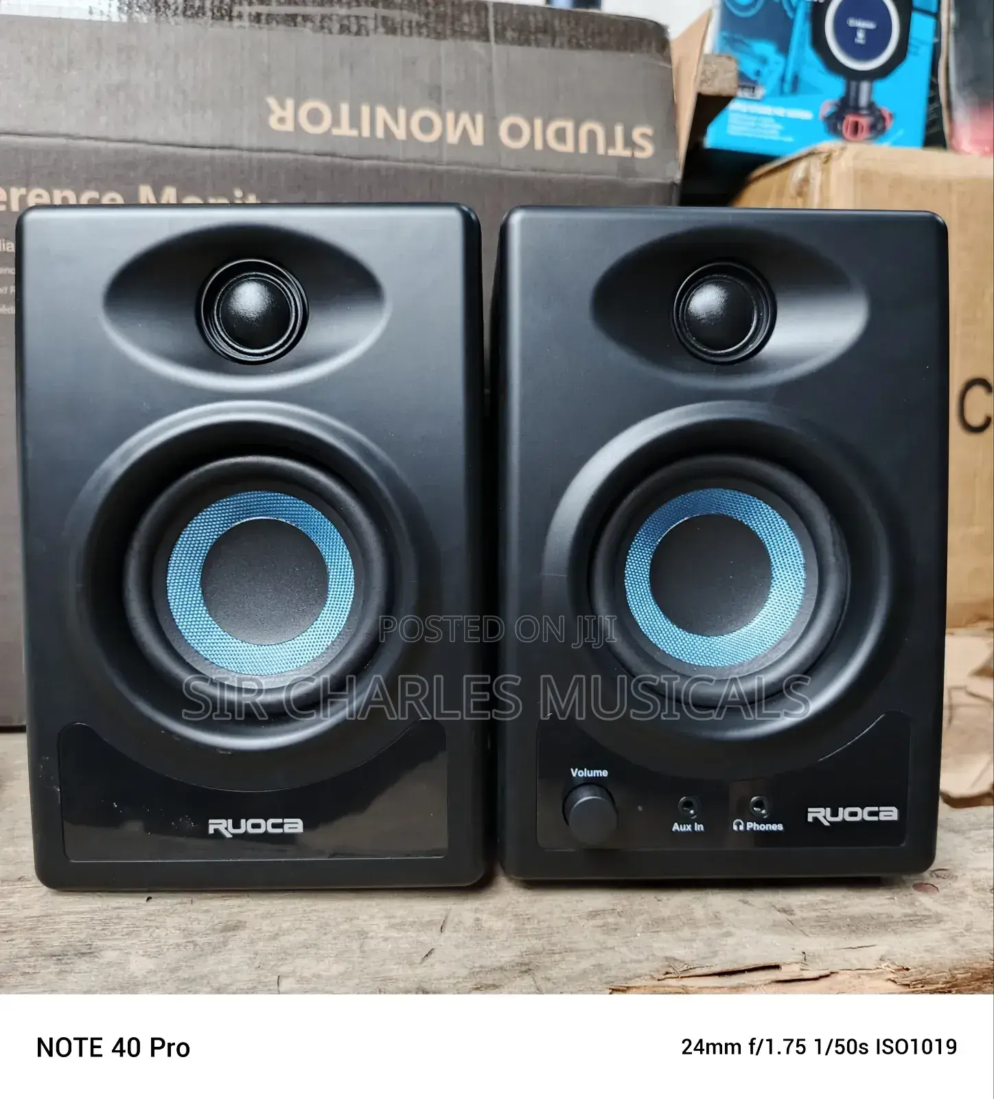Active Media Reference Studio Monitors With Technology