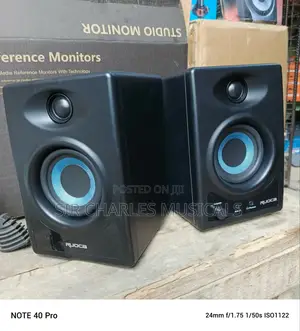 Active Media Reference Studio Monitors With Technology