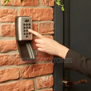 Master Lock Push Button Wall- Mounted Combination Key Safe