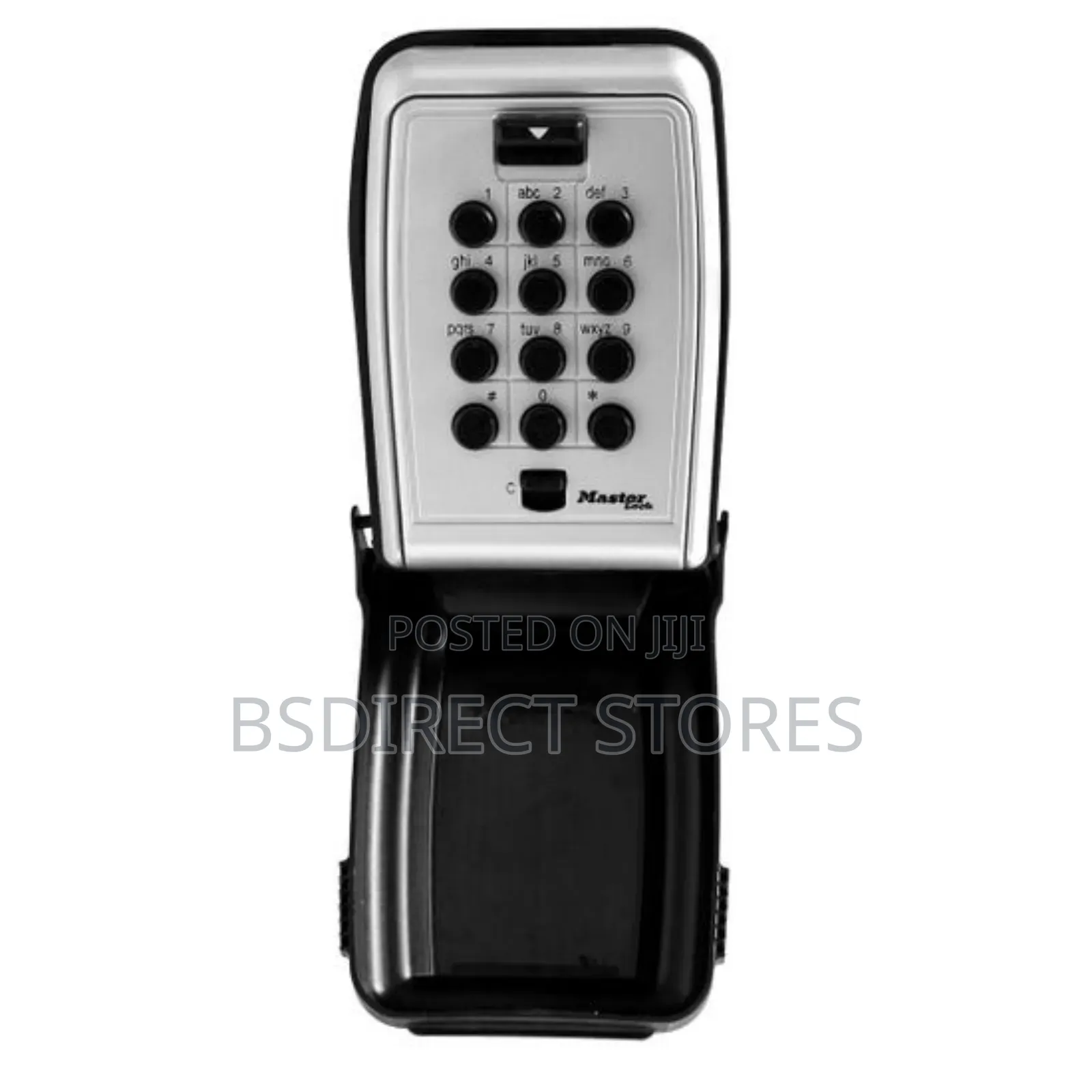 Master Lock Push Button Wall- Mounted Combination Key Safe
