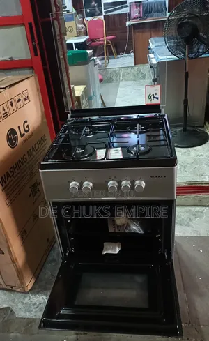 Brand New Maxi 4 Burner (60/60cm) Standing Cooker With Oven