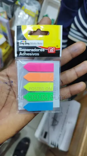 Arrow Self Adhesive Bookmark Sticky Pages