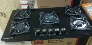 Brand New Polystar 90/60cm 5 Burner Hod With Auto Ignition