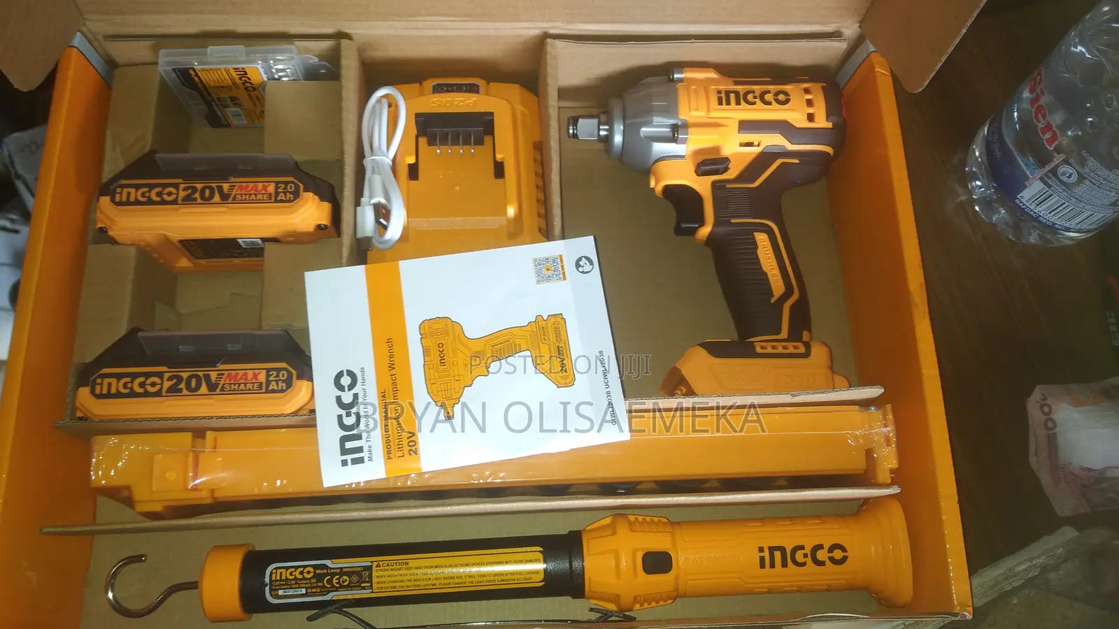 1/2" Rechargeable Impact Wrench