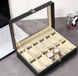 12 Slots Watch Box/ Watch Organizer