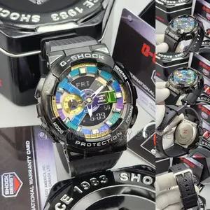 G-Shock Quality Luxury Men Chain Rubber Strap Wristwatch
