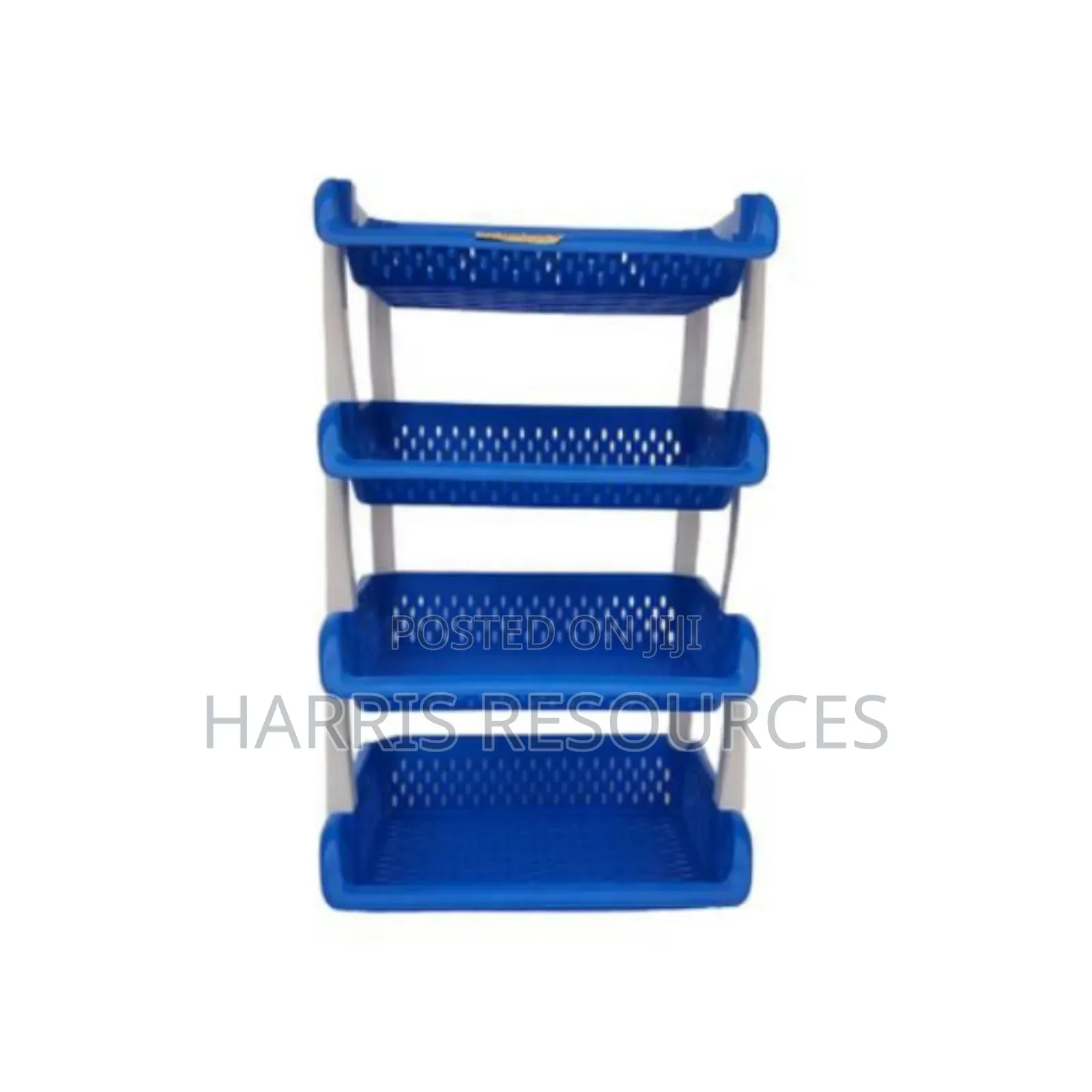 4 Tiers Plastic Storage Rack Shelf