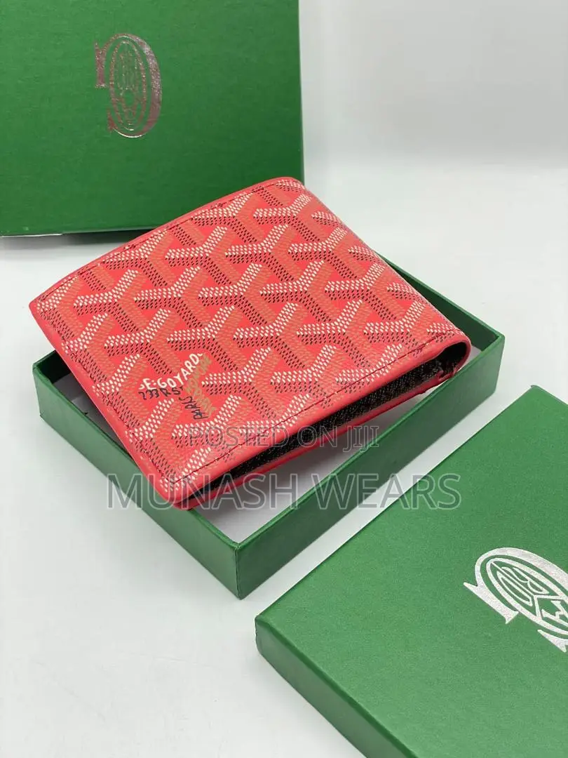 Original Leather Goyad Purse