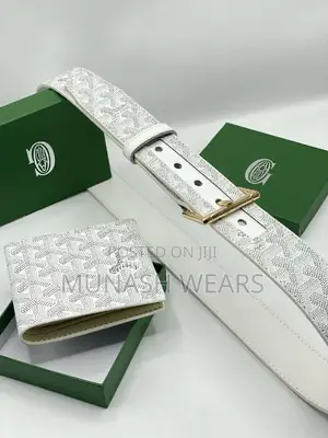 Goyad LÙXURY Original Wallet and Belt , Nationwide Delivery