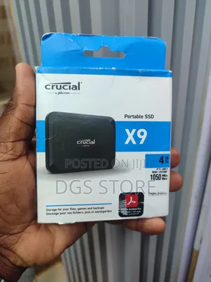 Crucial Portable SSD External X9 4tb