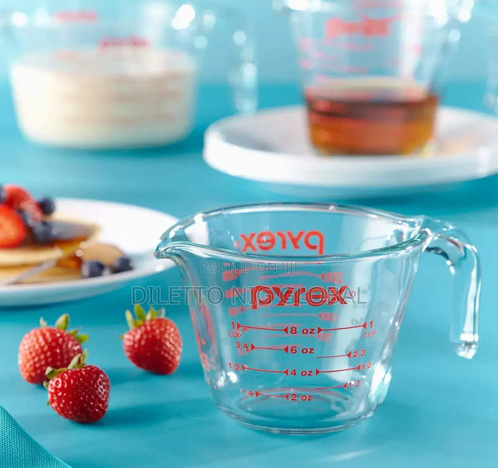 Pyrex 3-Piece Glass Measuring Cup Set 3-Piece