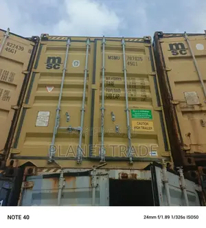 Clean 40ft Container Available in Large Quantities