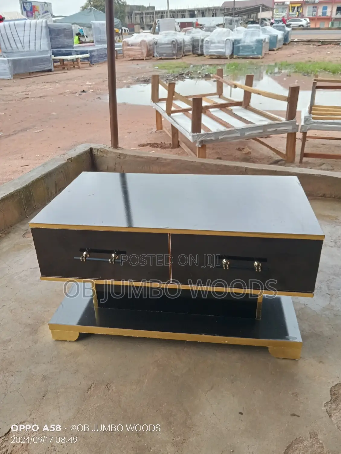 Black Center Table