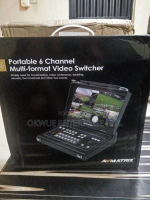 Avmatrix 6channels Video Mixer. With Monitor