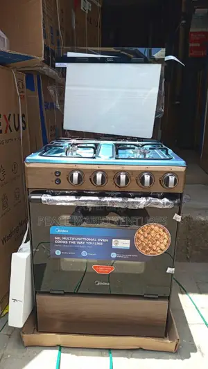 Midea Quality 4burner Gas Cooker With Oven and Grill