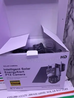 6MP Solar Double Lence Rolling Camera