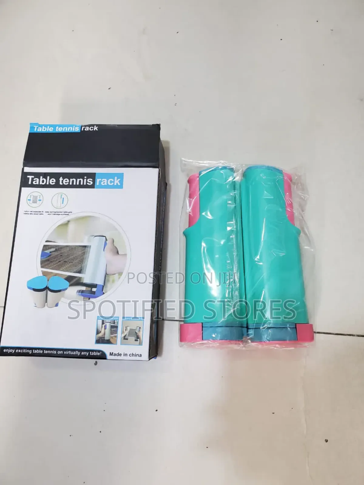 Retractable Table Tennis Post and Net