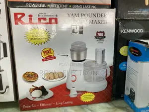 New Rico Yam Pounder And Fufu Maker And Free Grinder Jar