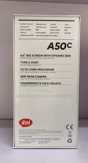 New Itel A50C 32 GB Blue