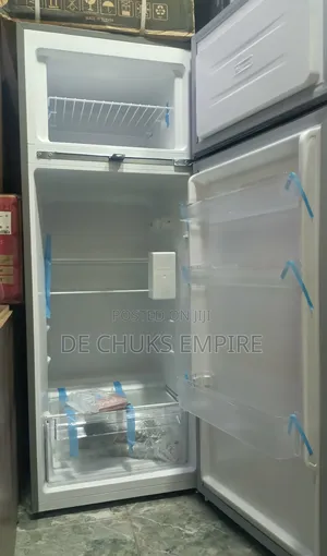 Brand New Bruhm Double Door Fridge With Freezer (225 Liters)