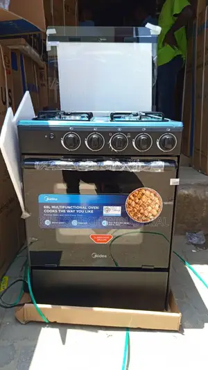 Maxi Black Gas Cooker 60x60 All Gas