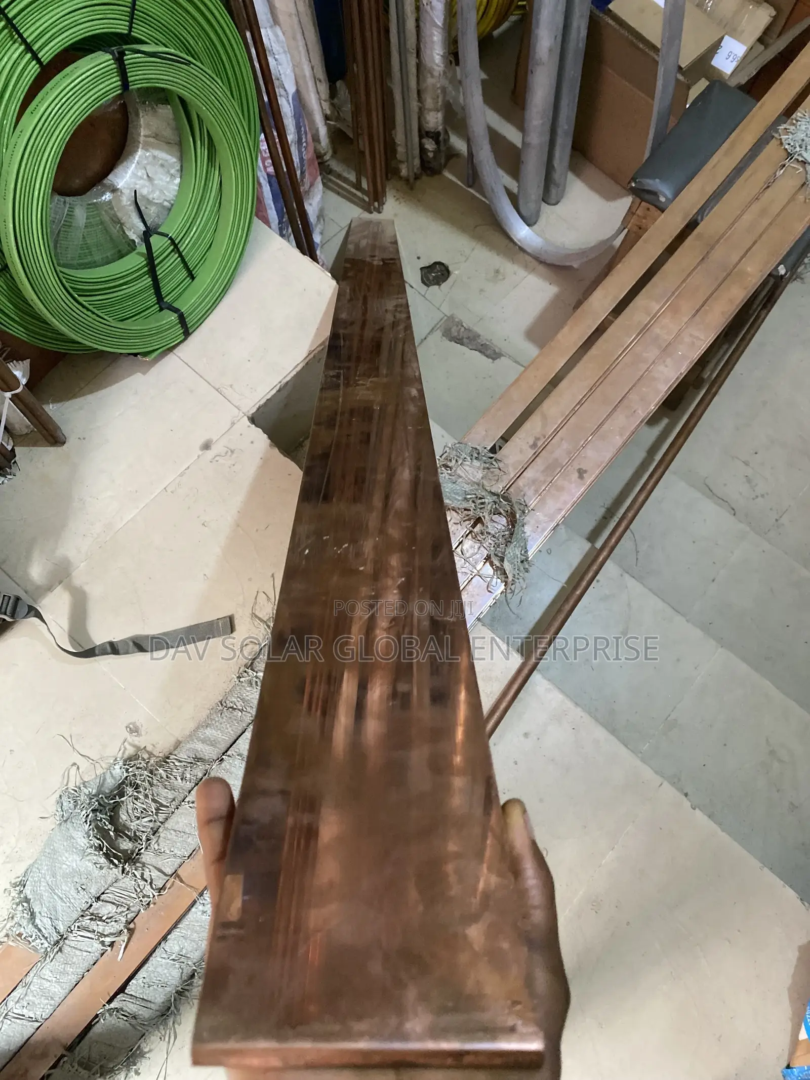 100*10*1200mm Copper Bar