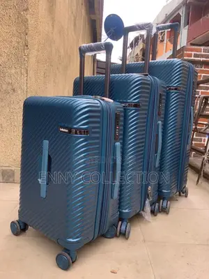 Set of 3 Rubber Luggage Box