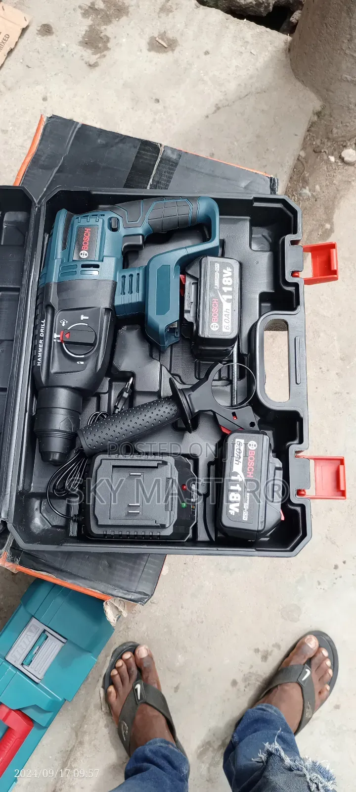 Bosch Cordless Rotary Hammer