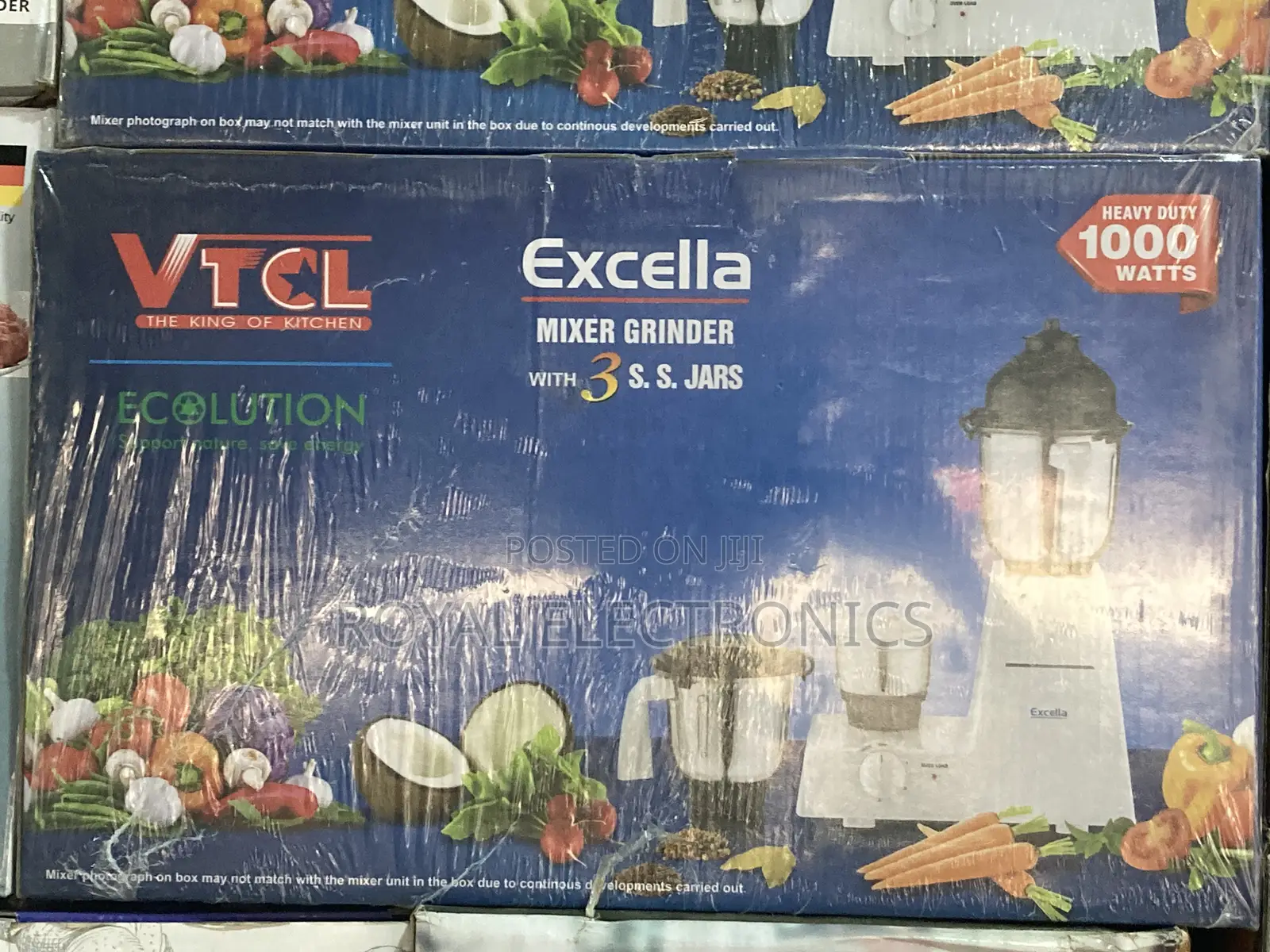 VTCL Excella Electric Mixer Grinder (1000watts)