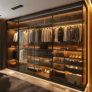 Interiors Closet System With LED Light